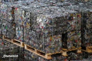 baloti de metal reciclabil din deseuri de aluminiu